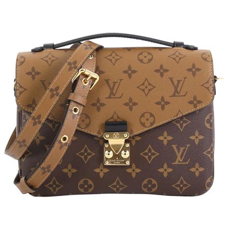 lv pochette metis reverse canvas|louis vuitton monogram reverse bag.